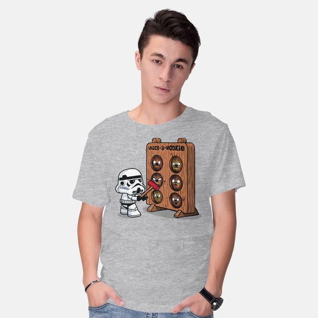 Whack A Wookie-Mens-Basic-Tee-MelesMeles