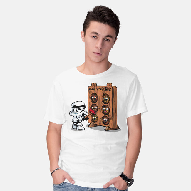 Whack A Wookie-Mens-Basic-Tee-MelesMeles