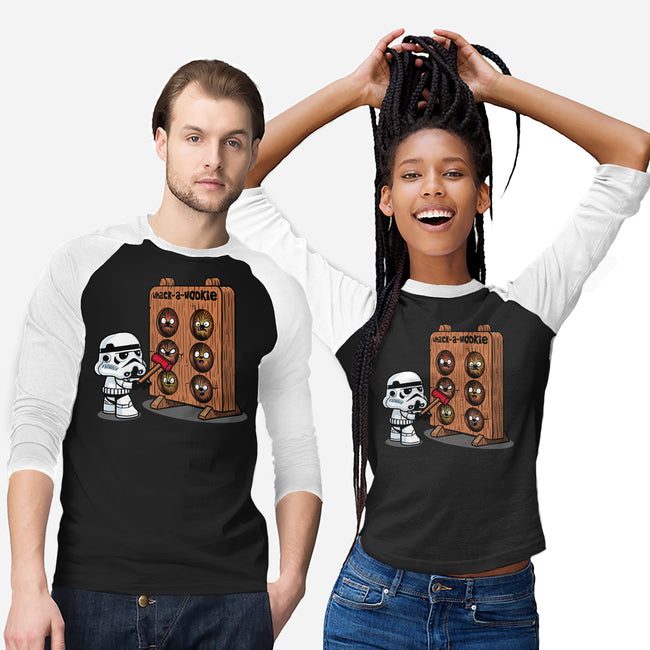 Whack A Wookie-Unisex-Baseball-Tee-MelesMeles