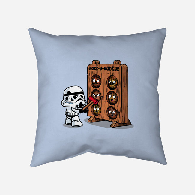 Whack A Wookie-None-Removable Cover-Throw Pillow-MelesMeles