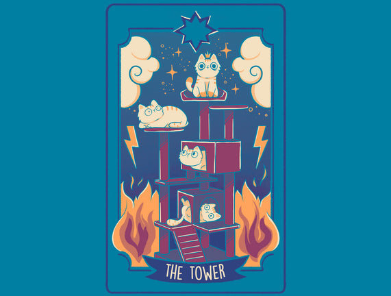 The Tower Cat Tarot