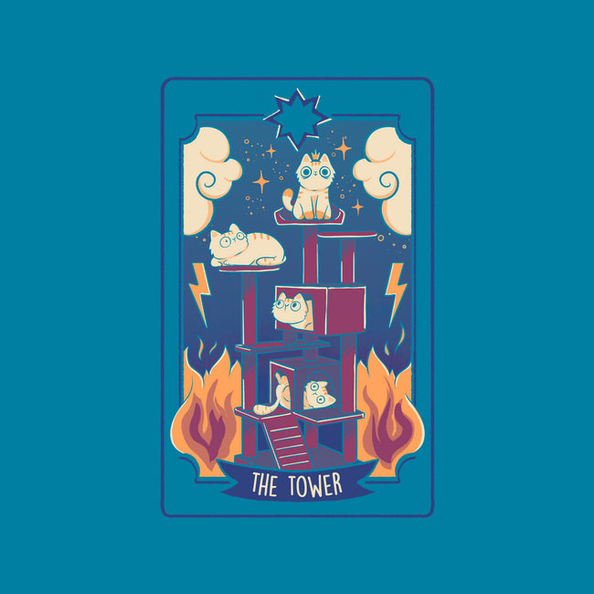 The Tower Cat Tarot-None-Glossy-Sticker-tobefonseca