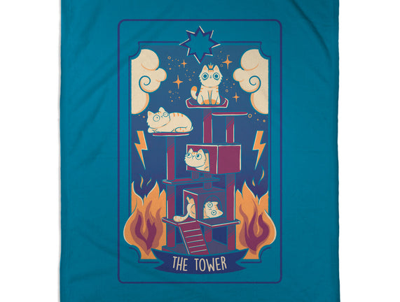 The Tower Cat Tarot