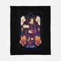 The Tower Cat Tarot-None-Fleece-Blanket-tobefonseca