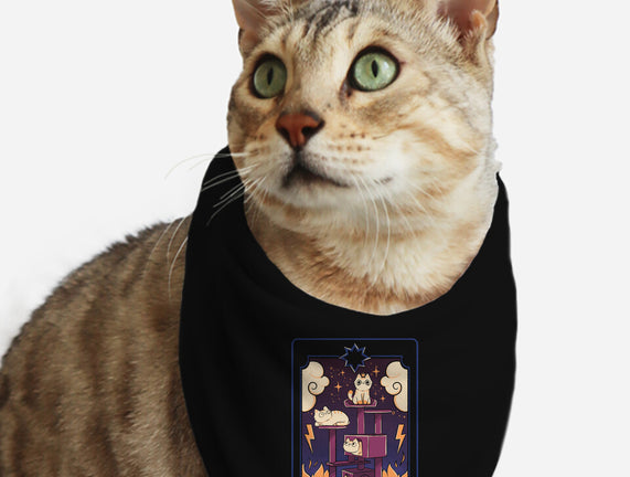 The Tower Cat Tarot