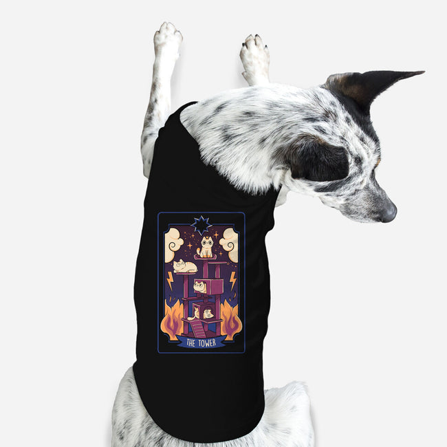 The Tower Cat Tarot-Dog-Basic-Pet Tank-tobefonseca