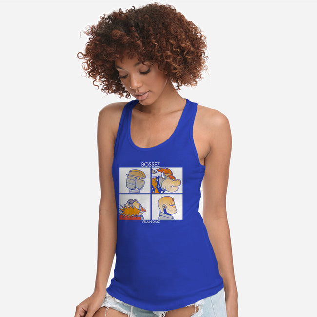 Villain Dayz-Womens-Racerback-Tank-naomori