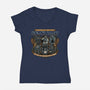 Let's Go To Diagon Alley-Womens-V-Neck-Tee-glitchygorilla