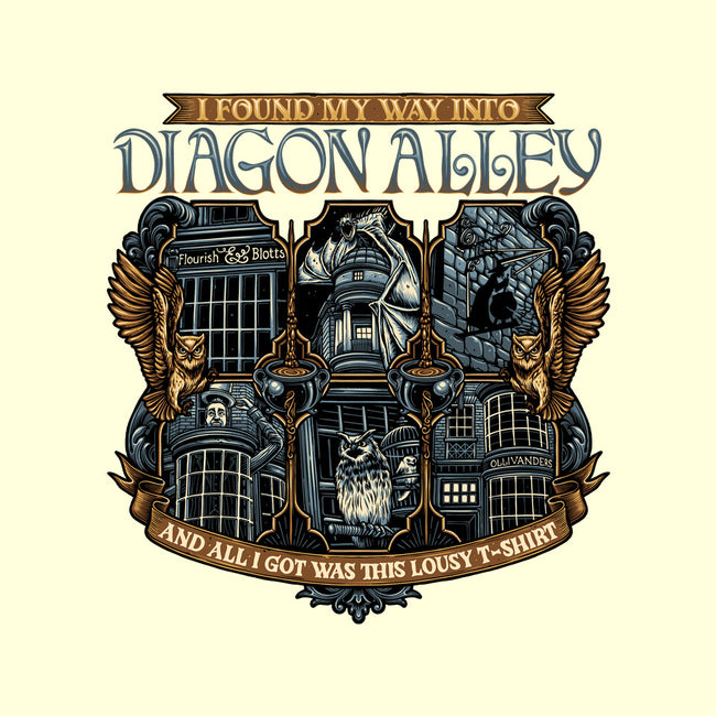 Let's Go To Diagon Alley-None-Memory Foam-Bath Mat-glitchygorilla