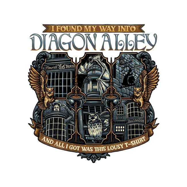 Let's Go To Diagon Alley-None-Glossy-Sticker-glitchygorilla