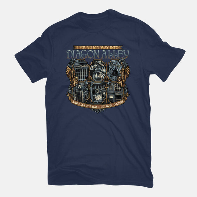 Let's Go To Diagon Alley-Mens-Premium-Tee-glitchygorilla