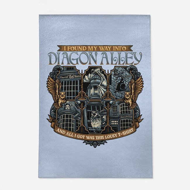 Let's Go To Diagon Alley-None-Indoor-Rug-glitchygorilla