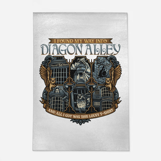 Let's Go To Diagon Alley-None-Indoor-Rug-glitchygorilla