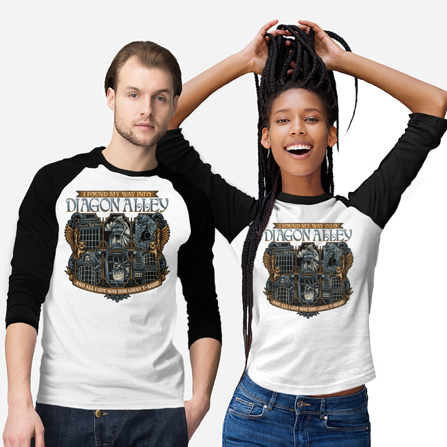 Let's Go To Diagon Alley-Unisex-Baseball-Tee-glitchygorilla