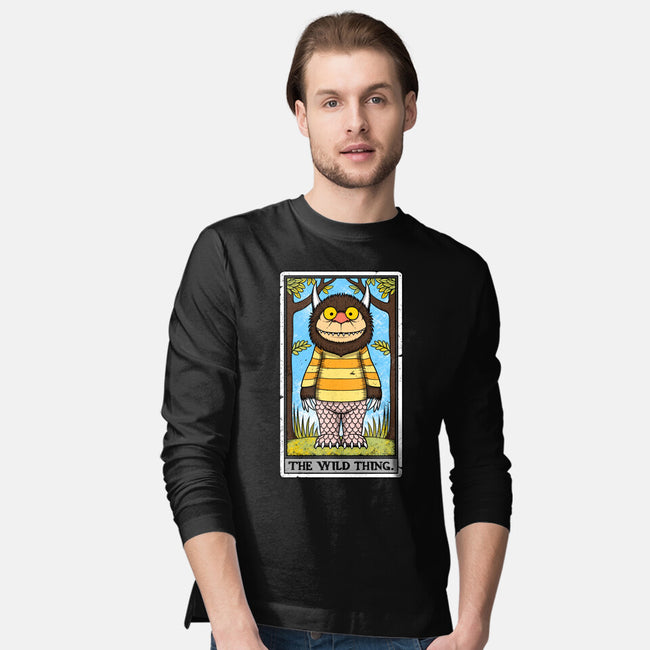 The Wild Thing-Mens-Long Sleeved-Tee-drbutler