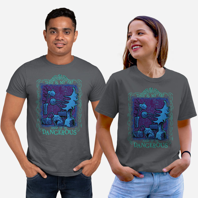 Dangerous Art-Unisex-Basic-Tee-daobiwan