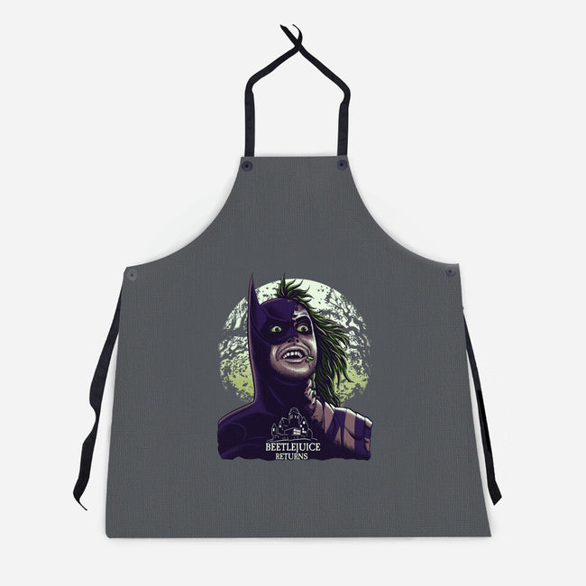 The Ghost Returns-Unisex-Kitchen-Apron-rmatix