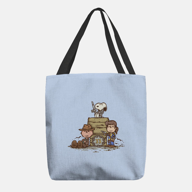 Beagle Of Steel-None-Basic Tote-Bag-kg07