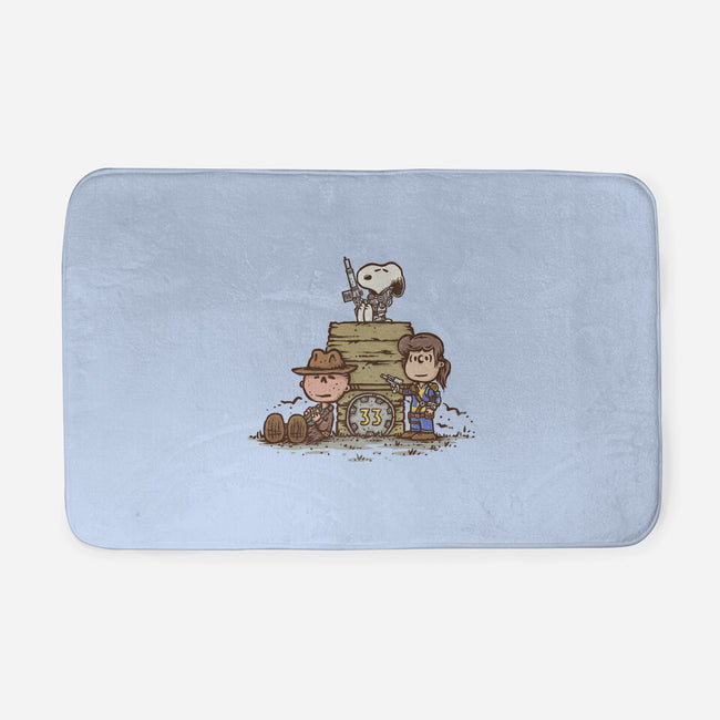 Beagle Of Steel-None-Memory Foam-Bath Mat-kg07