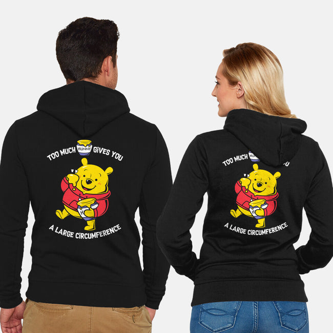 Too Much Hunny-Unisex-Zip-Up-Sweatshirt-krisren28