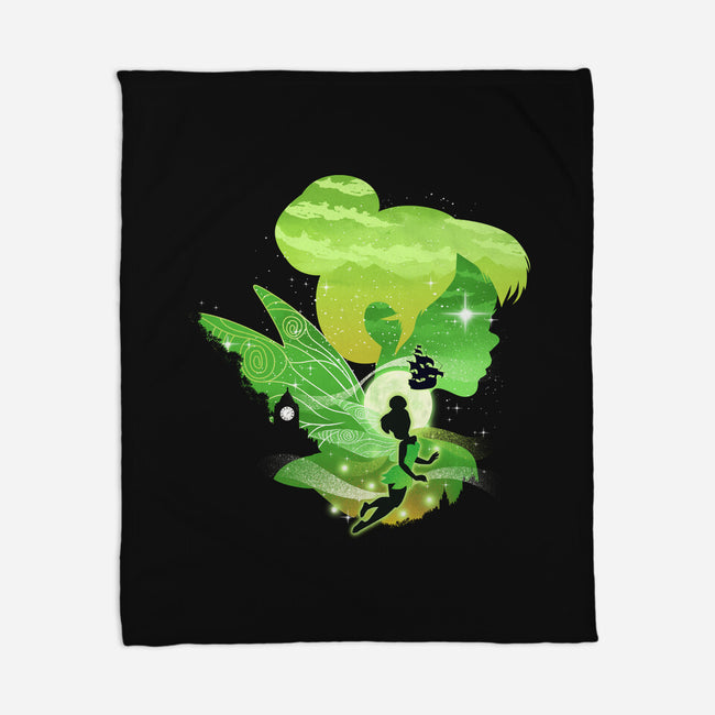 Tink Landscape-None-Fleece-Blanket-dandingeroz