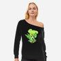 Tink Landscape-Womens-Off Shoulder-Sweatshirt-dandingeroz