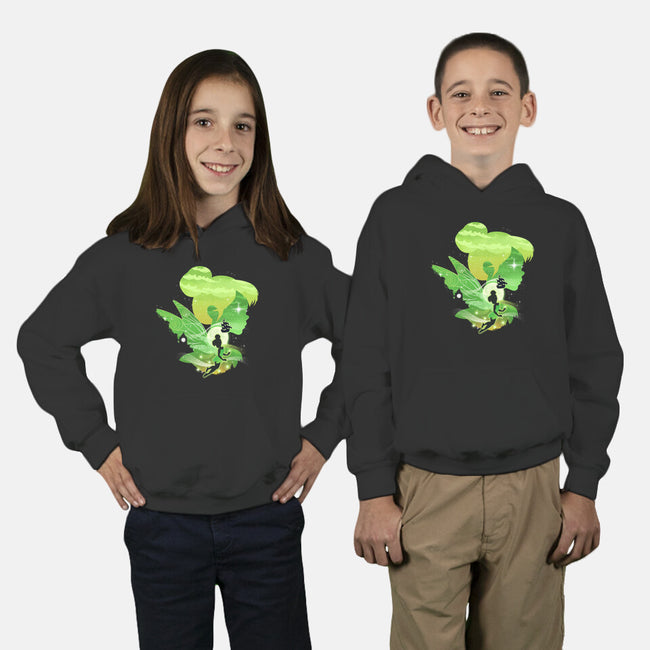 Tink Landscape-Youth-Pullover-Sweatshirt-dandingeroz