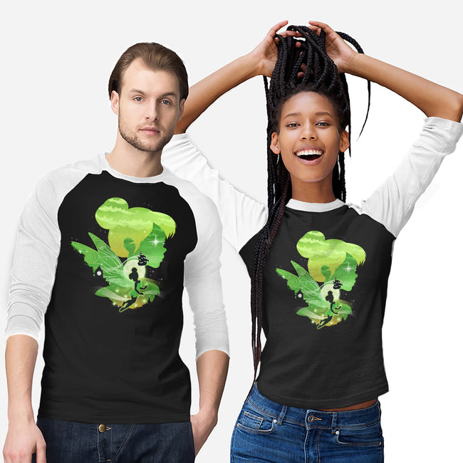 Tink Landscape-Unisex-Baseball-Tee-dandingeroz