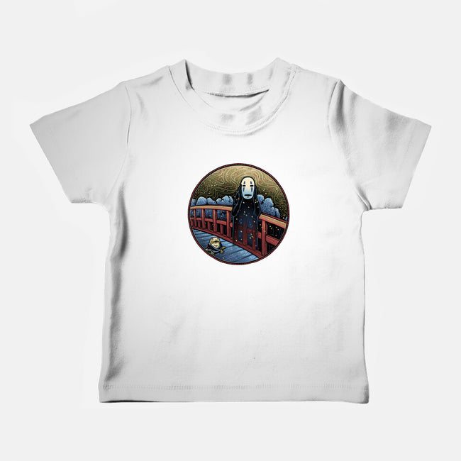 Bridge To The Spirit World-Baby-Basic-Tee-glitchygorilla