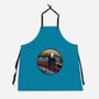 Bridge To The Spirit World-Unisex-Kitchen-Apron-glitchygorilla