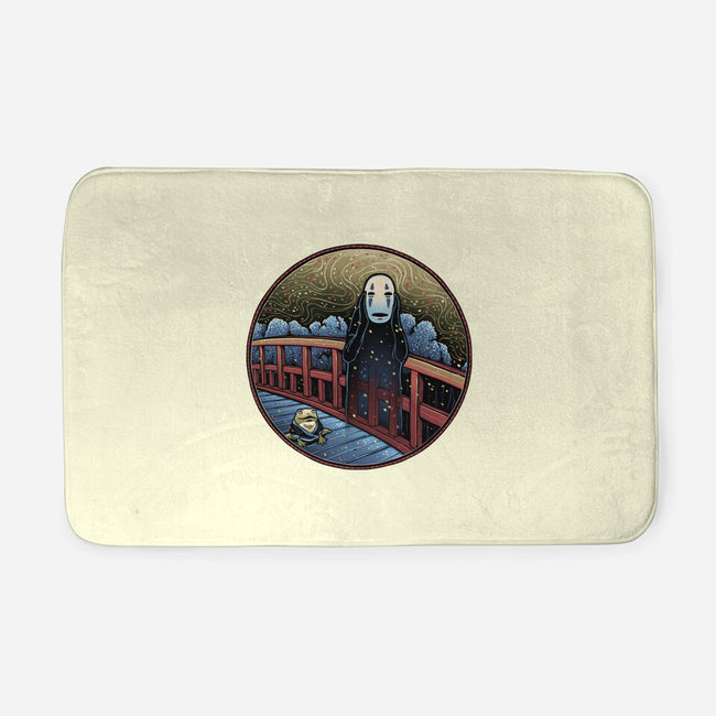 Bridge To The Spirit World-None-Memory Foam-Bath Mat-glitchygorilla