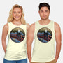 Bridge To The Spirit World-Unisex-Basic-Tank-glitchygorilla