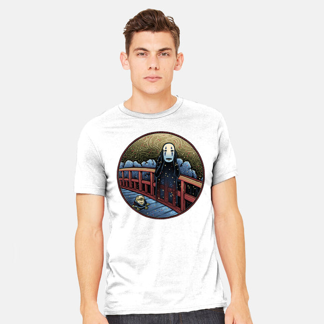 Bridge To The Spirit World-Mens-Heavyweight-Tee-glitchygorilla