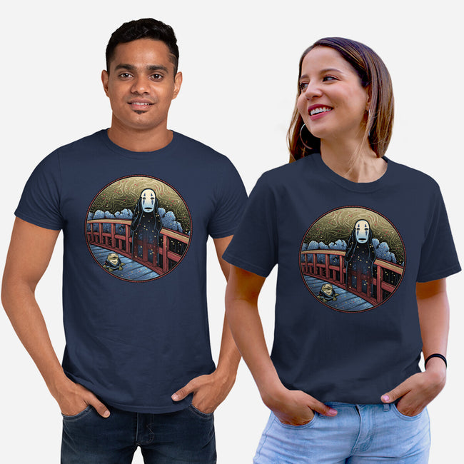 Bridge To The Spirit World-Unisex-Basic-Tee-glitchygorilla