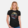 Bridge To The Spirit World-Womens-Fitted-Tee-glitchygorilla