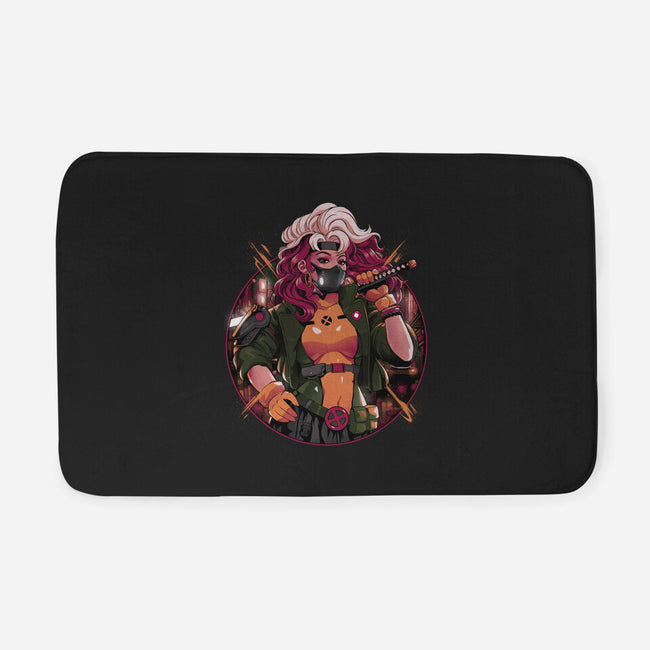 Samurai Mutant-None-Memory Foam-Bath Mat-Bruno Mota