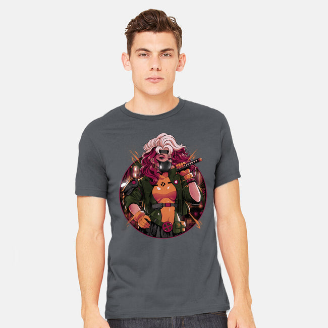 Samurai Mutant-Mens-Heavyweight-Tee-Bruno Mota