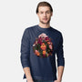 Samurai Mutant-Mens-Long Sleeved-Tee-Bruno Mota