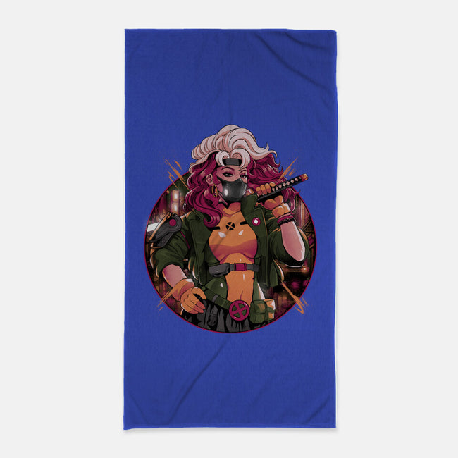 Samurai Mutant-None-Beach-Towel-Bruno Mota