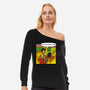 Moss Is Fine-Womens-Off Shoulder-Sweatshirt-jasesa