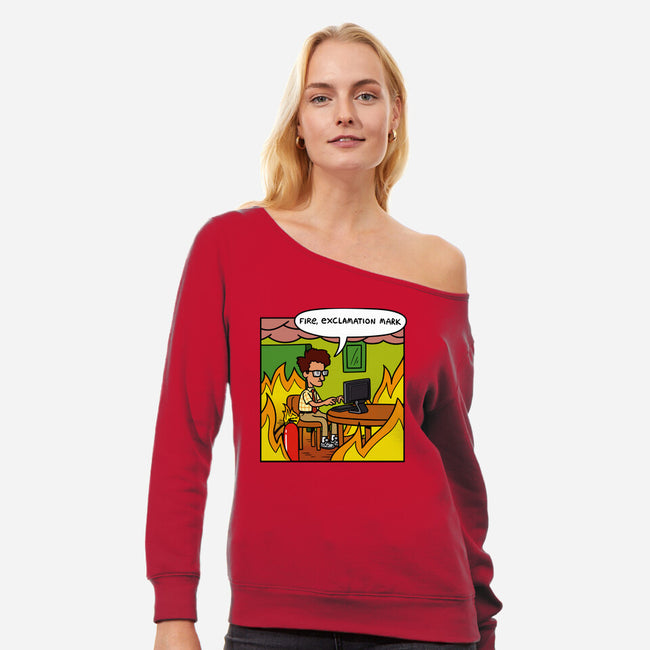 Moss Is Fine-Womens-Off Shoulder-Sweatshirt-jasesa