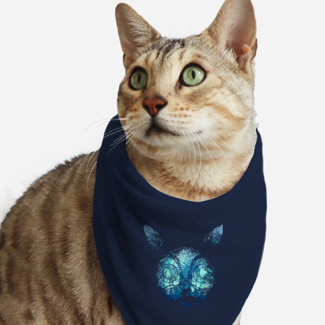 Spirit Of The Forest-Cat-Bandana-Pet Collar-Donnie