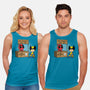 Mercenary Help-Unisex-Basic-Tank-Barbadifuoco