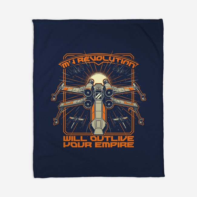 Space War Revolution-None-Fleece-Blanket-Studio Mootant