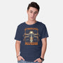 Space War Revolution-Mens-Basic-Tee-Studio Mootant