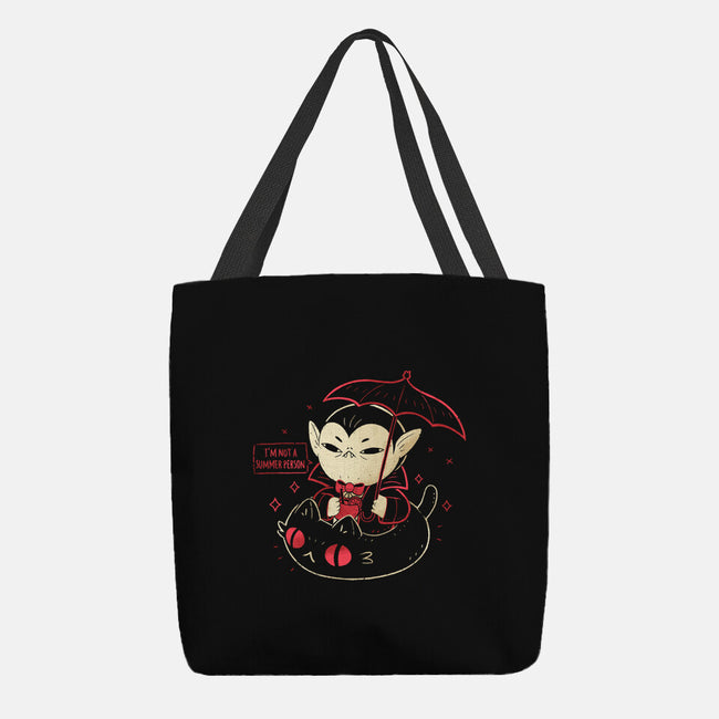 Cute Vampire Summer-None-Basic Tote-Bag-xMorfina