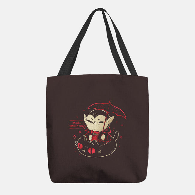 Cute Vampire Summer-None-Basic Tote-Bag-xMorfina