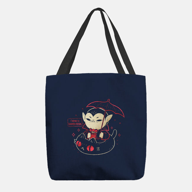 Cute Vampire Summer-None-Basic Tote-Bag-xMorfina