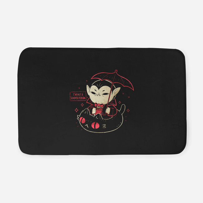 Cute Vampire Summer-None-Memory Foam-Bath Mat-xMorfina