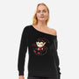 Cute Vampire Summer-Womens-Off Shoulder-Sweatshirt-xMorfina